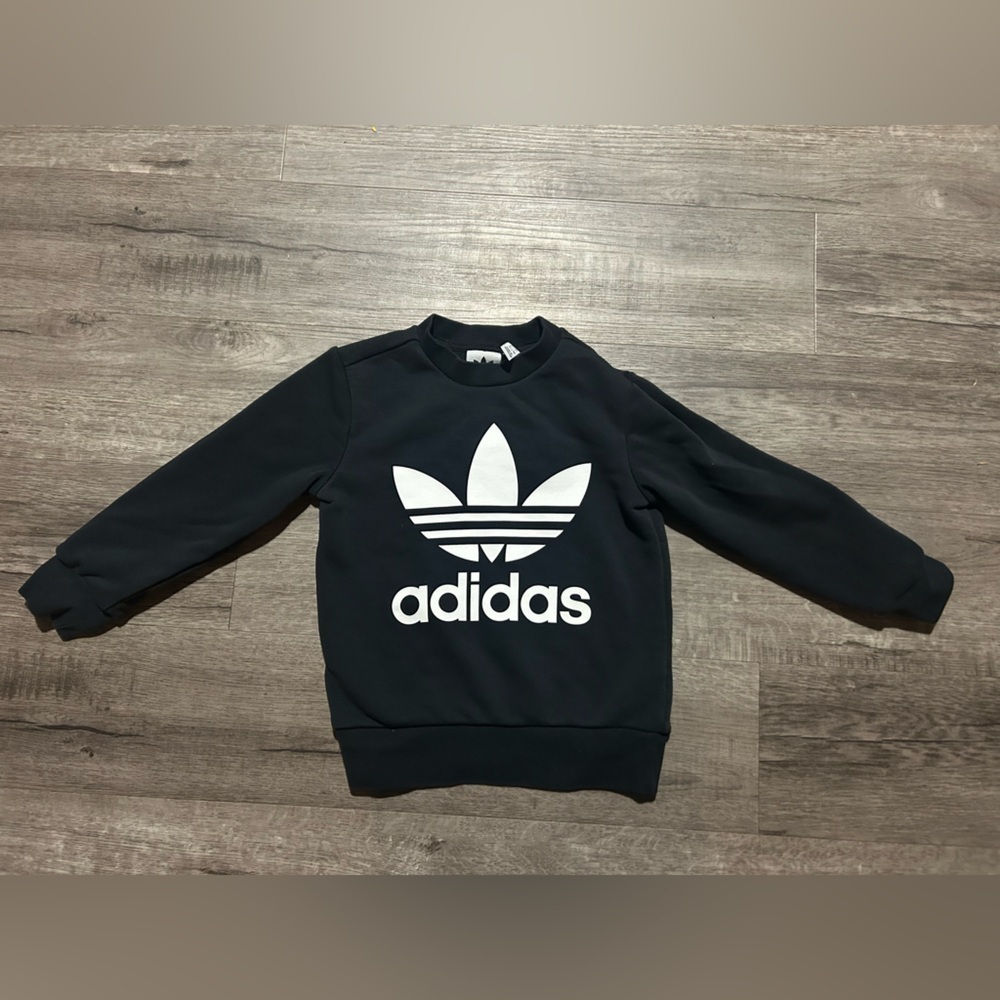 Toddler Adidas Crew Neck Sweater 5T